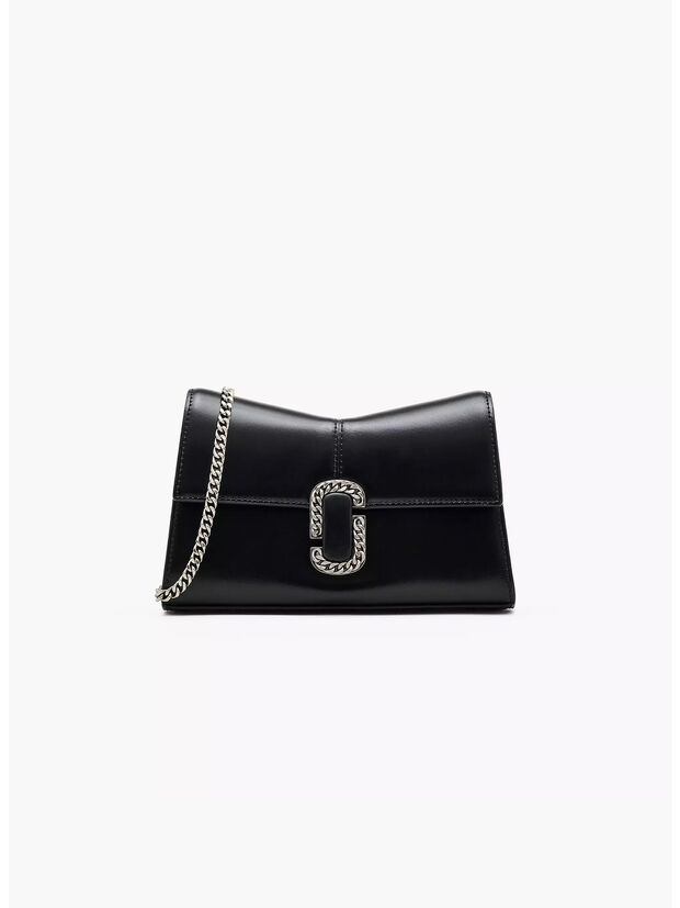 PORTAFOGLI THE ST. MARC CHAIN, 018 BLACK SILVER, large