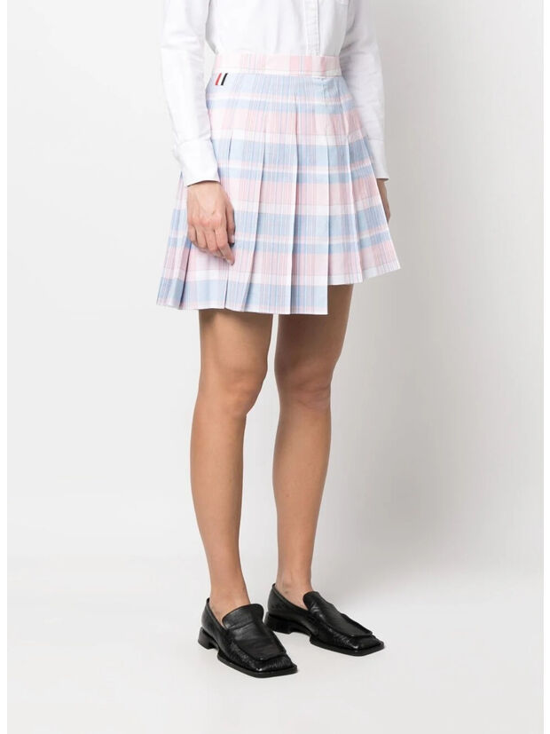 GONNA THIGH LENGTH DROPPED BACK PLEATED, , large