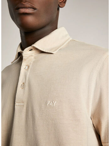 POLO JERSEY FROSTED EMBROID POCKET, C003 SABBIA, small