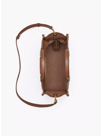 BORSA THE LEATHER MEDIUM TOTE, 212 ARGAN OIL, small