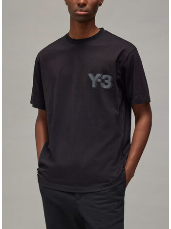 T-SHIRT LOGO, BLACK, small