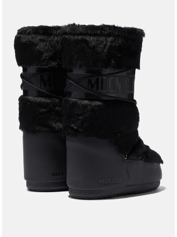 STIVALE ICON IN ECOPELLICCIA, BLACK, small
