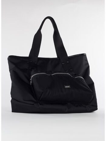 BORSA COAL TOTE LARGE, 001 BLACK, small