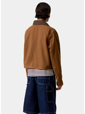 GIACCA PRESCOTT, 00SGD Hamilton Brown / Tobacco, garment dyed, small