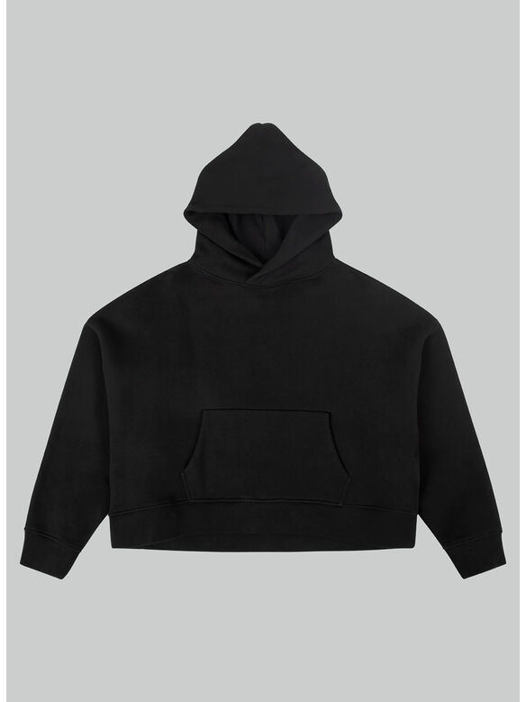 FELPA ARCHIVE HEAVY HOOD UNISEX, 0015 BLACK, medium