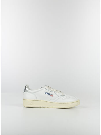 SCARPA LOW IN PELLE BIANCO, LL05, small