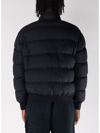 GIUBBOTTO BOMBER CON PATCH LOGO, V0029 BLACK, small