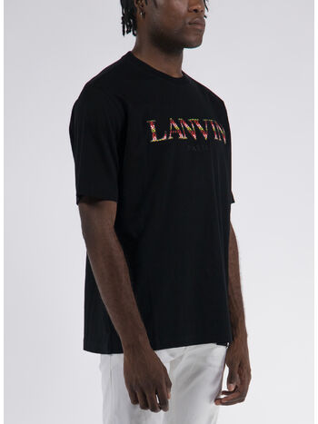 T-SHIRT CLASSIC LANVIN CURB, 10 BLACK, small