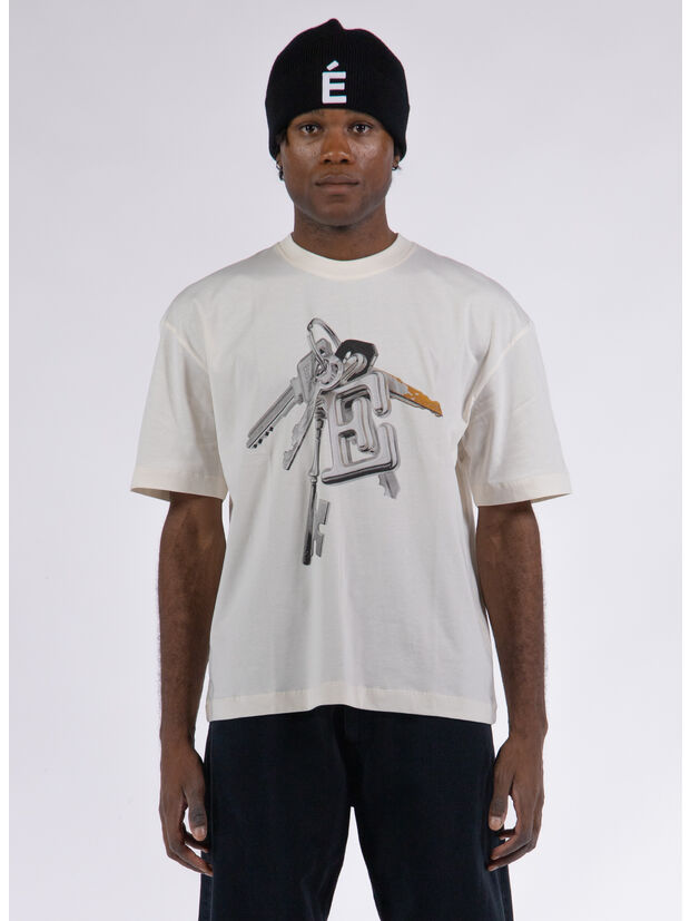 T-SHIRT SPIRIT LOVELOCK, OFF WHITE, large