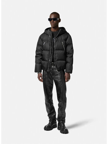 GIUBBOTTO DOWN TECH, 1B000 BLACK, small