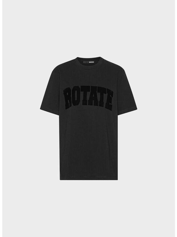 T-SHIRT JERSEY OVERSIZE, 100 BLACK, large