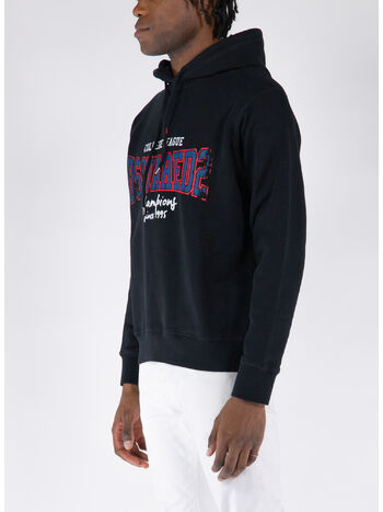 FELPA COOL HOODIE, 900 BLACK, small