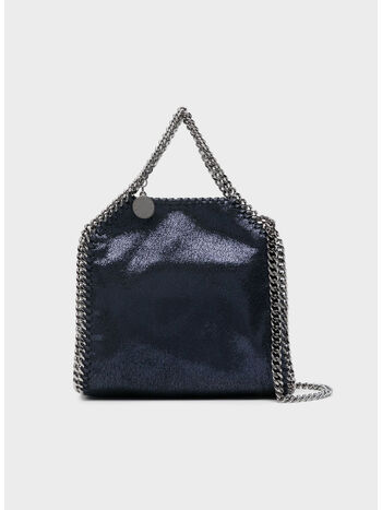 BORSA TINY TOTE ECO SHINY DOTTED CHAMOIS, 4101 INK, small