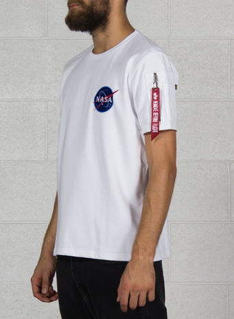 M T-SHIRT NASA HEAVY T I18, 09WHITE, small