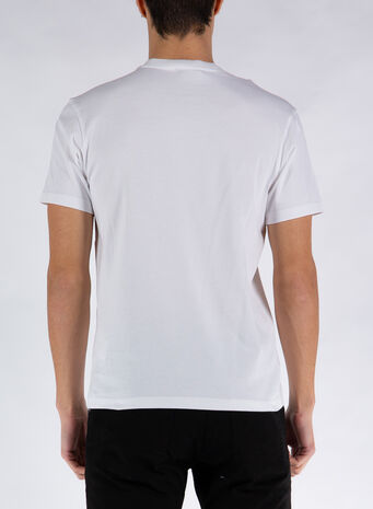 T-SHIRT TIGER CLASSIC, 01BWHITE, small