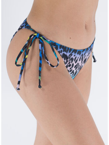 COSTUME SLIP RECYCLED PRINTED STRING BIKINI, 999 MULTICOLOR, small
