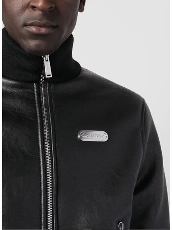 GIUBBOTTO FOUX SHEARLING, 900 BLACK, small