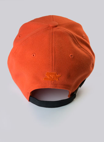 CAPPELLO CROSS CAP, ORANGE/BLACK, small