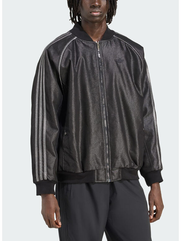 GIACCA IN DENIM, BLACK, medium