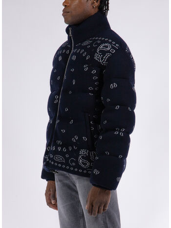 GIUBBOTTO BANDANA PUFFER, 4684 MIDNIGHT BLUE, small