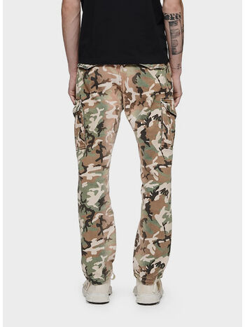 PANTALONE TWILL CARGO, TBCP BLEACHED CAMOUFLAGE, small