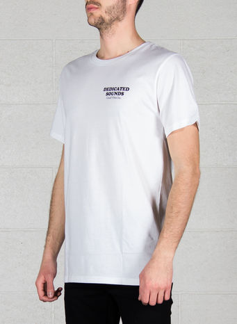 T-SHIRT STOCKHOLM DEDICATED SOUNDS, WHITE, small