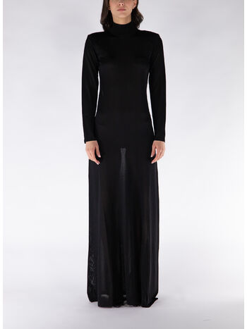 ABITO MIDI DA SERA CON RETRO APERTO, , small