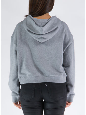 FELPA STELLA 2001 PRINT CON CAPPUCCIO, , small