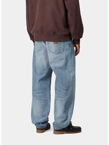 PANTALONE AARON, 01UR Blue, burst washed, small