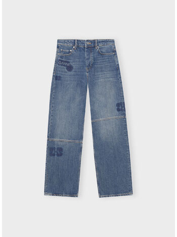 JEANS PATCH DENIM IZEY, 091 TINT WASH, small
