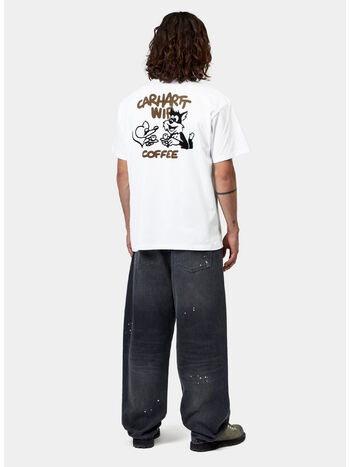 T-SHIRT COFFEE BREAK, 02XX WHITE, small