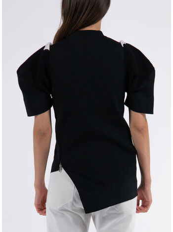 MAGLIONE IN MAGLIA, 001 BLACK, small