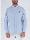 CAMICIA OXFORD BOKE FLOWER CREST, 64 BLU, thumb