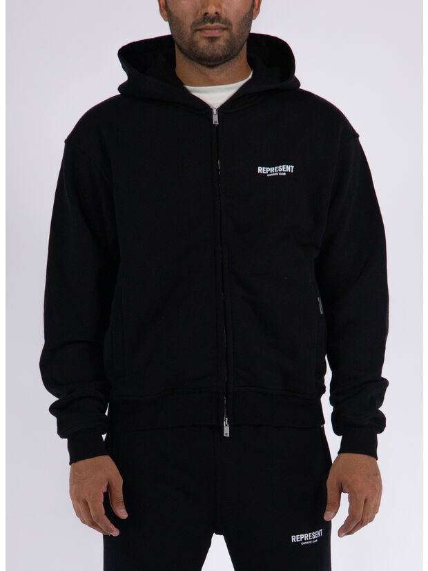 FELPA REPRESENT OWNERS CLUB FULL ZIP, 01 BLACK, large