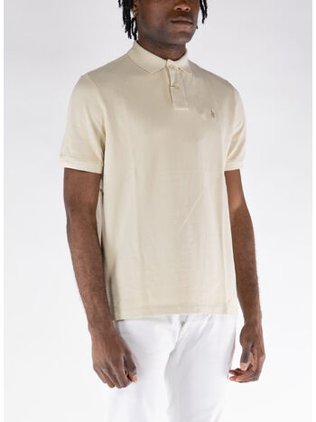 POLO S/S IN MAGLIA, NATURAL, small