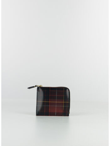 PORTAFOGLIO WALLET LENTICULAR TARTAN, RED/GREEN, small