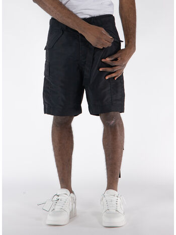 BERMUDA NYLON TWILL, 001 BLACK, small