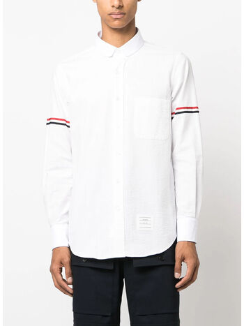 CAMICIA STRAIGHT FIT, 100 WHITE, small