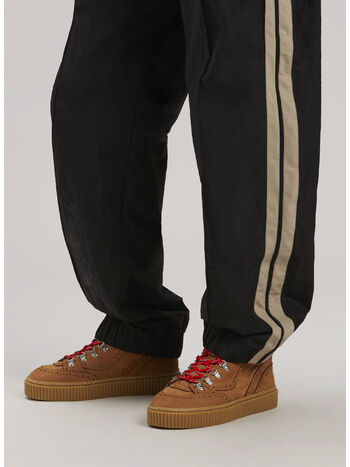 PANTALONE NYLON TRACK JOGGERS, 1003 BLACK OFF WHITE, small