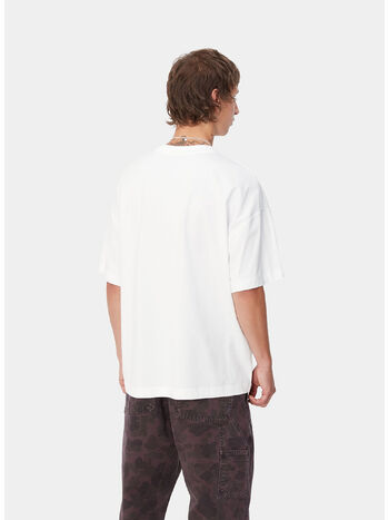 T-SHIRT S/S BODY OF WORK, 00AXX WHITE/BLACK, small