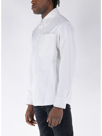 CAMICIA SURCHEMISE BASILE BRODEE POITRINE, AAB WHITE, small