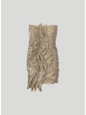 ABITO SMALL PLISSE RUCHED, 12-0806 RUTABAGA, small