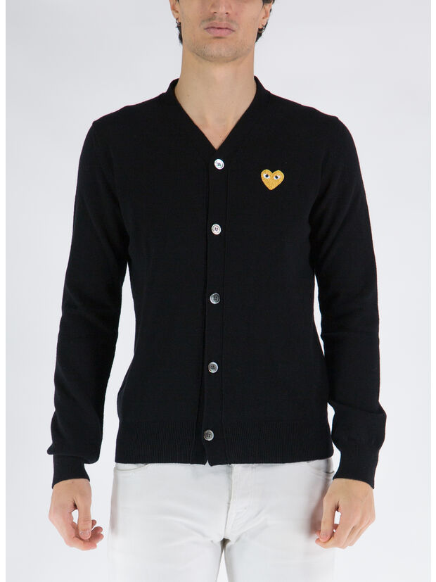 CARDIGAN, 1 BLACK, large