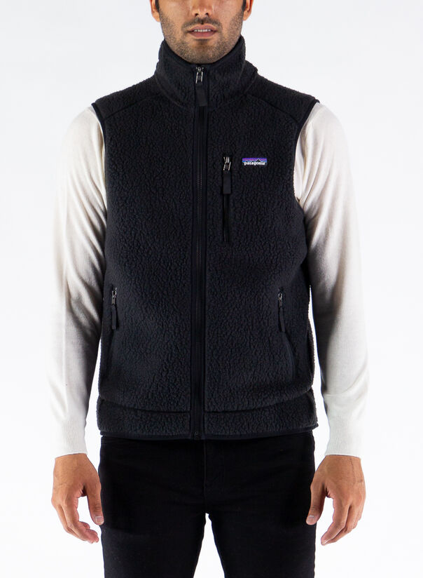 PATAGONIA SMANICATO RETRO PILE VEST Nero | Susi