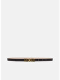 CINTURA SOTTILE IN PELLE GRECA GODDESS, 1B00V NERO/ORO VERSACE, thumb