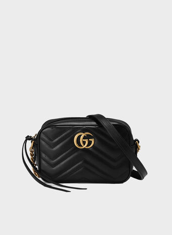 MINI BORSA GG MARMONT MATELASSÉ, 1000, small