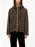FELPA FULL ZIP HOODIE DORF CHECK HAIRY WOOL, DORF CHECK HAIRY WOOL, thumb