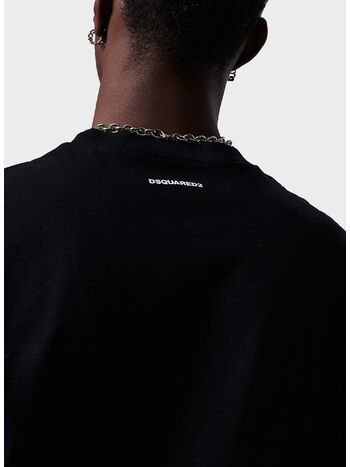 T-SHIRT REGULAR FIT, 900 BLACK, small