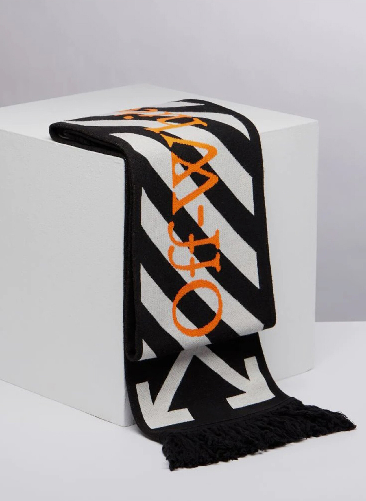 Jacquard Scarf Sciarpa Off White OFF-WHITE SCIARPA ARROWS A423395