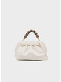BORSA TOTE TIA CON DETTAGLI DI PERLINE, LINEN, thumb